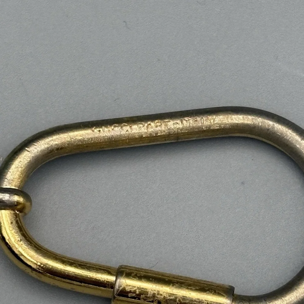 Vintage Gucci Keychain Gold Plated Mariner Knot Anniversary Edition Authentic